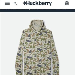 FREE FLY Mens Large Bamboo Performance Shirt Camouflage. From Huckberry.